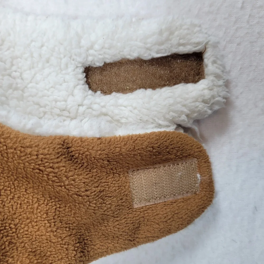 Carhartt Hat Infant Toddler Brown Faux‎ Fleece-Lined Ear Flap Child's Trapper